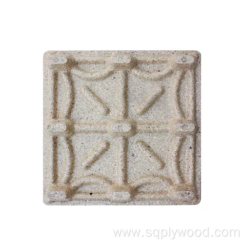 Low-Carbon 2-3 Ton Dynamic Load Compressed Wood Pallet Mdi